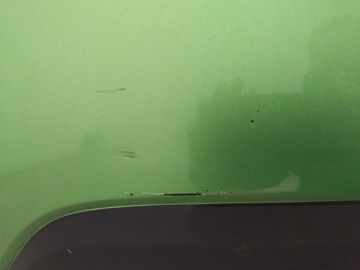 Mazda 2 DE original Sto&szlig;stange Stossf&auml;nger hinten hellgr&uuml;nmetallic BJ2008