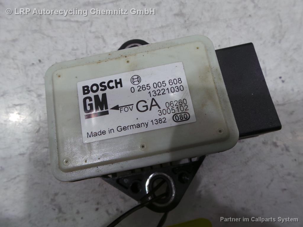 Opel Meriva Bj 2006 Sensor Querbeschleunigung 13221030 ESP-Sensor Bosch 0265005608