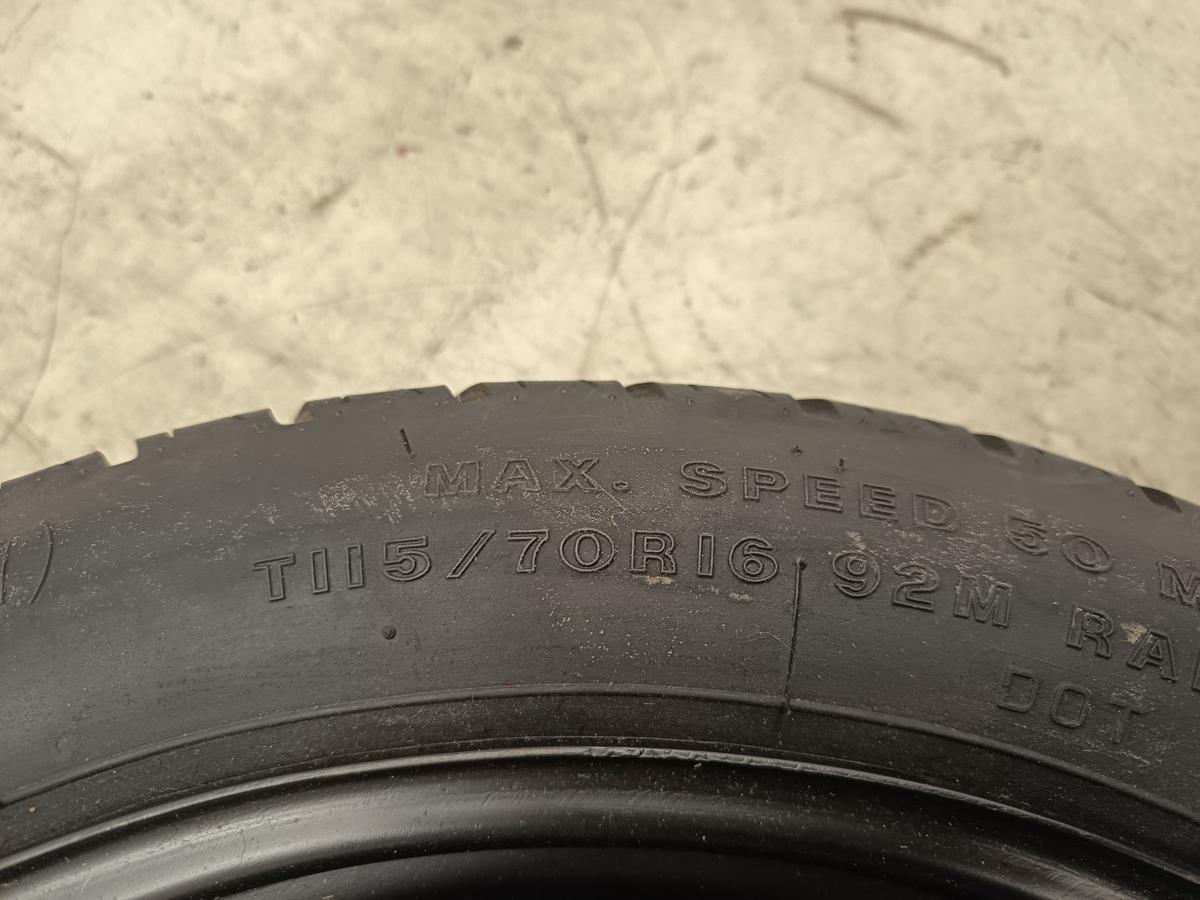 Opel Meriva A Bj 2006 original Notrad Heimbringer 4.00x16 ET41 2160115