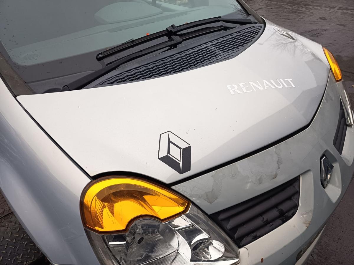 Renault Modus original Motorhaube Klappe/Deckel vorn/Front MV632 Polargrau Bj 04