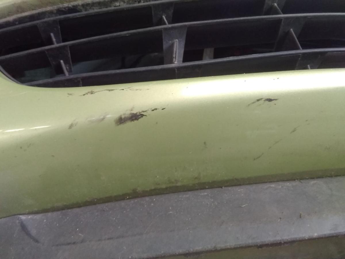 Opel Corsa D original Sto&szlig;stange Sto&szlig;f&auml;nger vorn Z30E Green Tea Metallic BJ2006