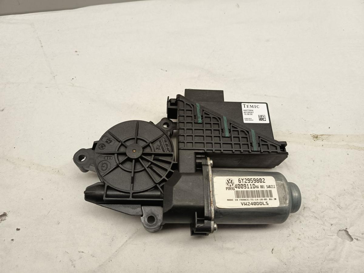 Vw Polo 9N2 Facelift Bj 2005 original Motor Fensterheber vorn links 6Y2959802 Vw Polo 9N2 Facelift Bj 2005 original Motor Fensterheber vorn links 6Y2959802