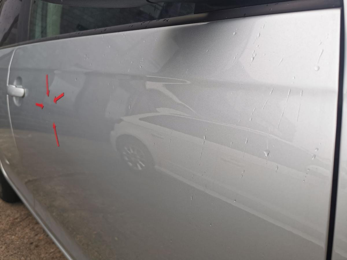 VW Golf V 1K Variant Beifahrertür Tür Autotür vorn rechts LA7W Reflexsilber met