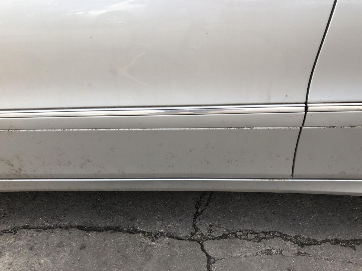 Mercedes E Klasse W211 T&uuml;r vorn links Fahrert&uuml;r Rohbau 744 Brillantsilber Met