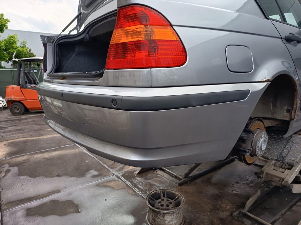 BMW 3er E46 original Stoßstange Fänger hinten/Heck A80 Silbergrau Bj 2004