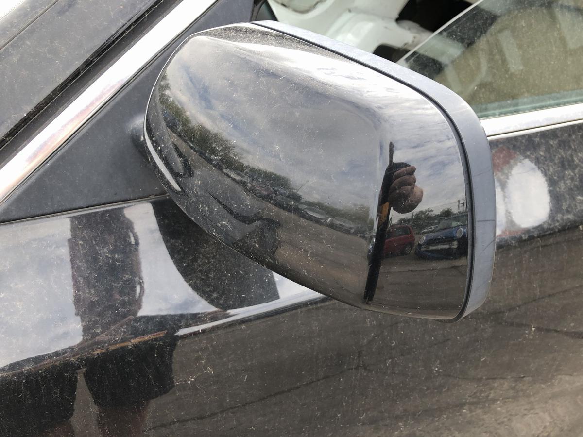 BMW 5er E60 LCI Au&szlig;enspiegel links Spiegel elek anklapp abblend 475 schwarz