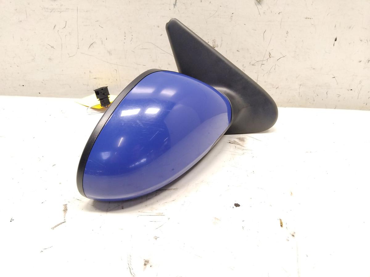 Seat Leon 1M orig Au&szlig;enspiegel rechts elektrisch beheizt Facelift BJ2003 LS5G Canaria Blau