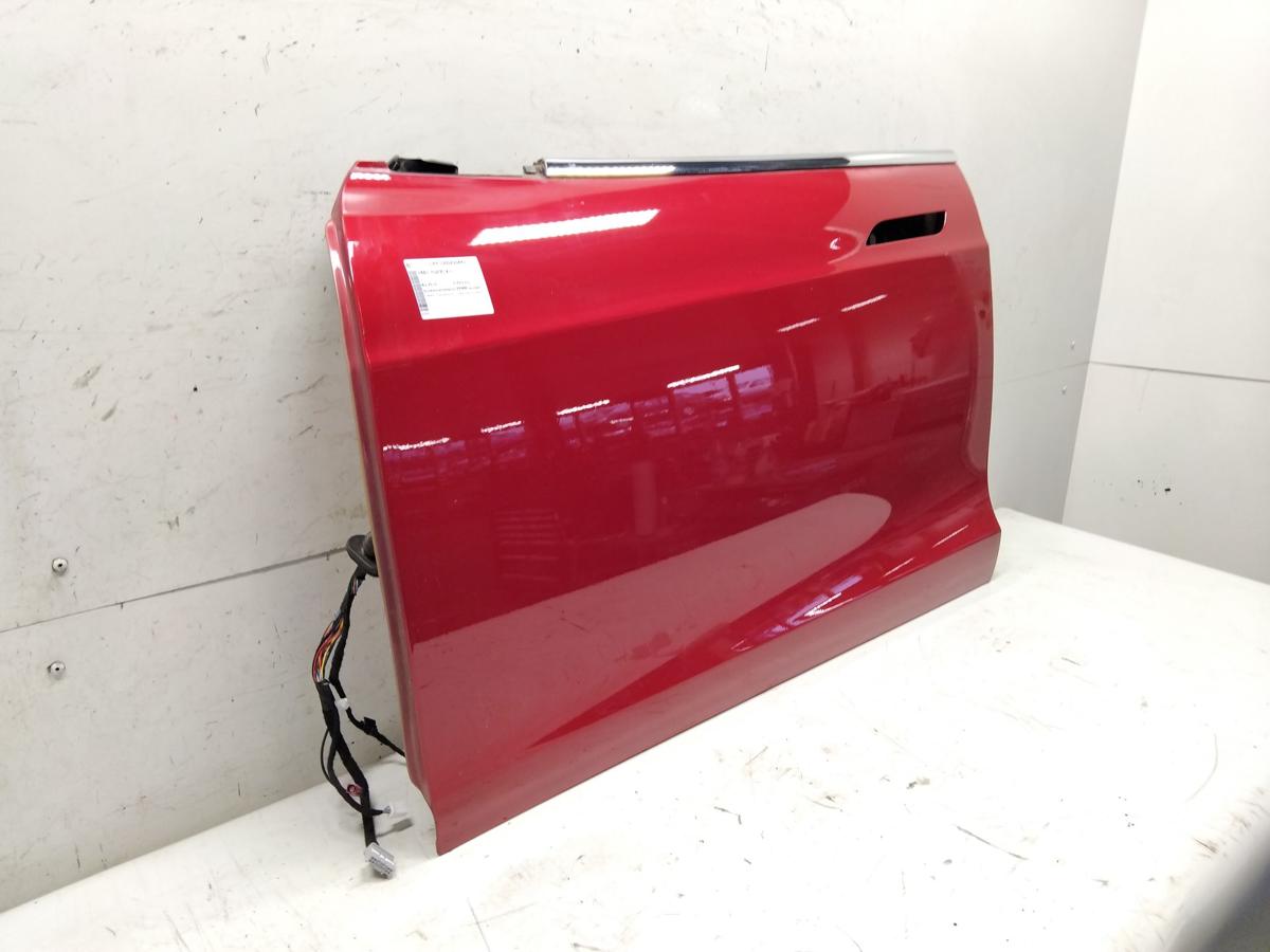 Tesla Model S T&uuml;r vorn links Fahrert&uuml;r dunkelrotmetallic PPMR sunset red Bj2019