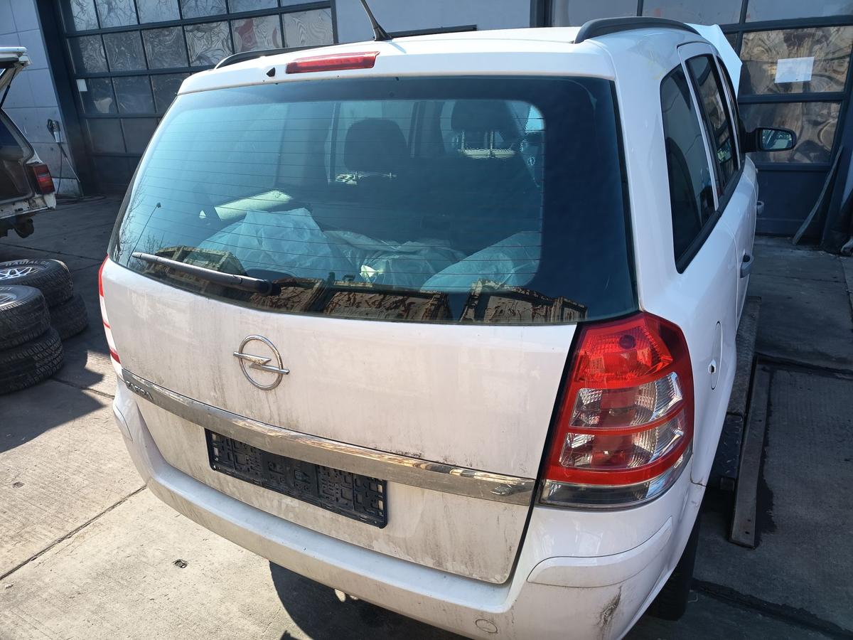 Opel Zafira B original Heckklappe mit Scheibe Z40R Weiss Baujahr 2009