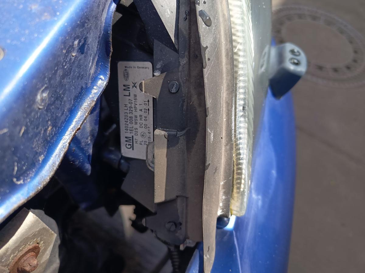 Opel Astra G Coupe original Hauptscheinwerfer links Xenon Front Licht Bj 2002