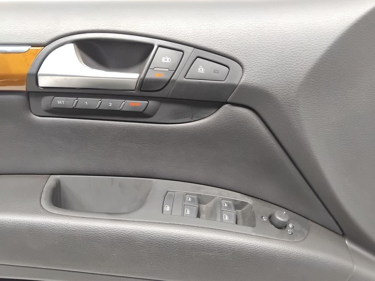 Audi Q7 4L original T&uuml;rverkleidung T&uuml;r vorn links BOSE Kunstleder Soul schwarz