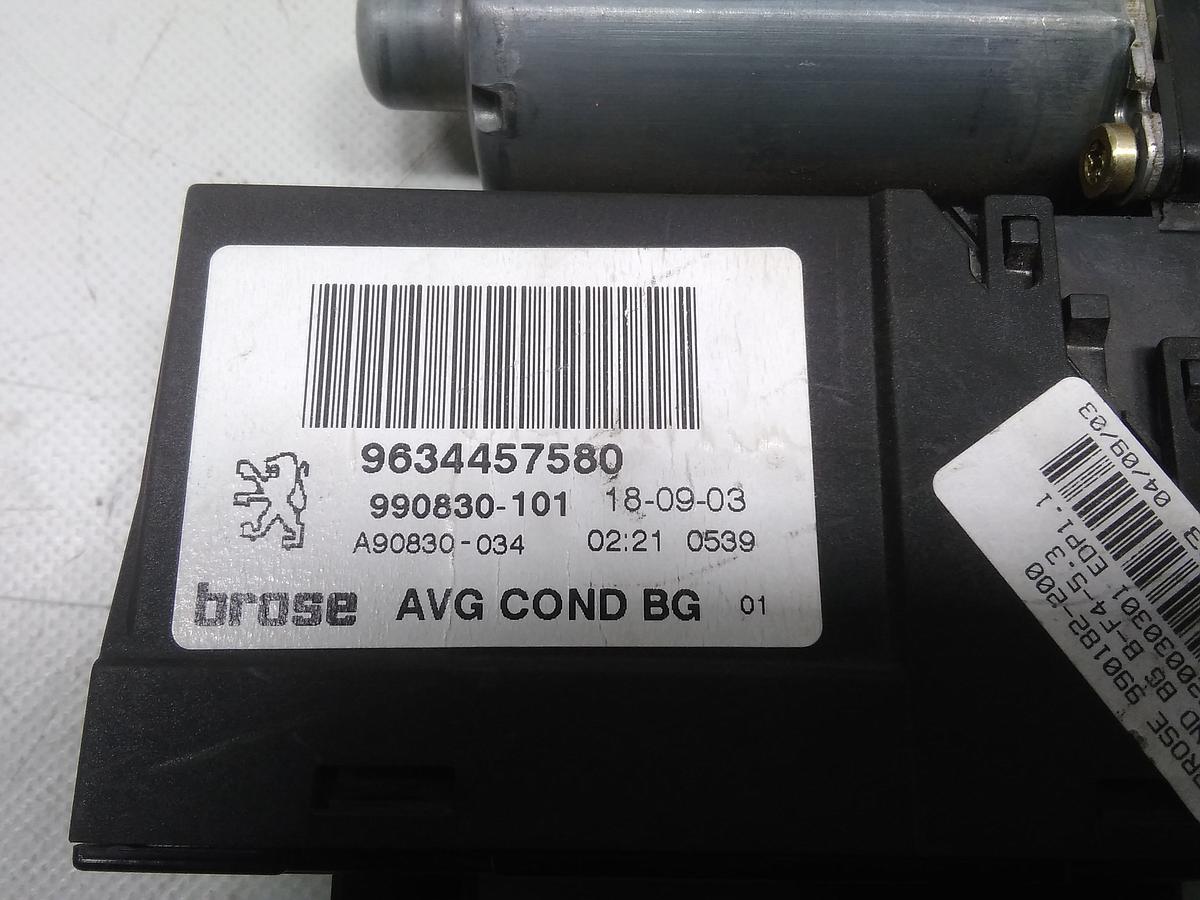 Peugeot 307 Fensterhebermotor vorn links 9634457580 BROSE BJ2003