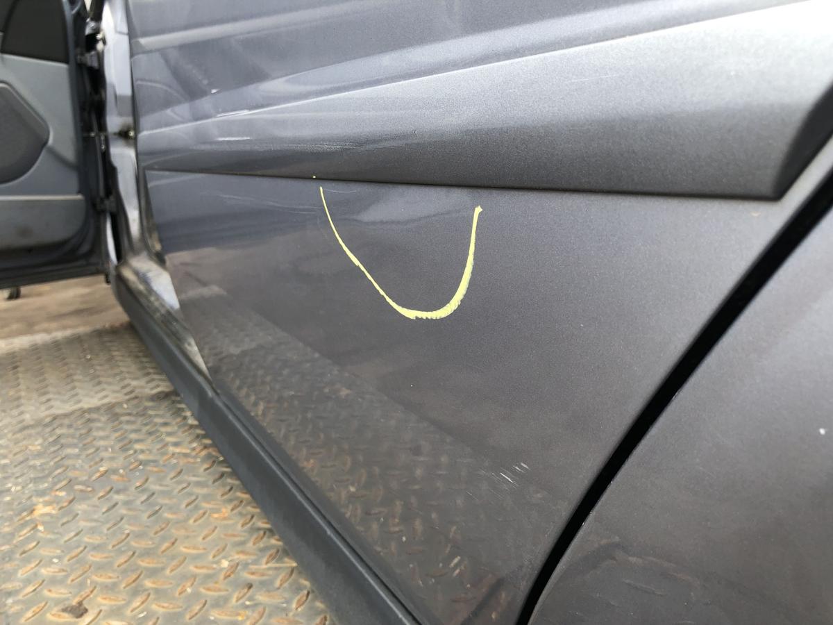 Opel Vectra C Limo 4trg original Tür hinten links Fond Z163 Lichtsilber Bj 2004