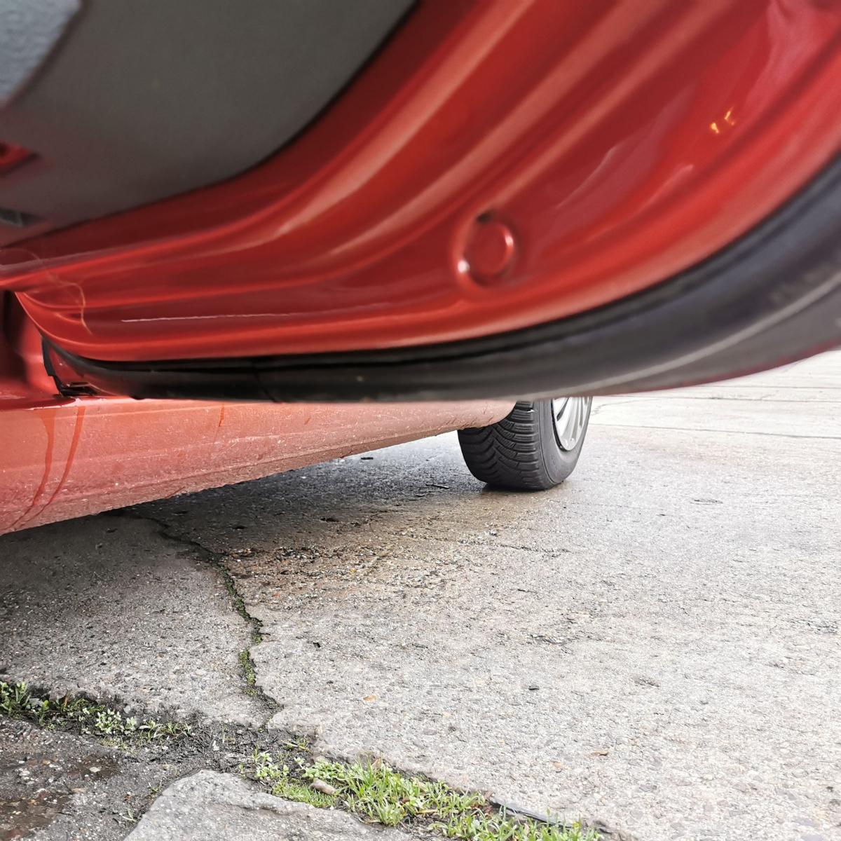 VW Golf V 5 1K Tür Autotür Rohbautür Fondtür hinten rechts LA2W Copper Orange