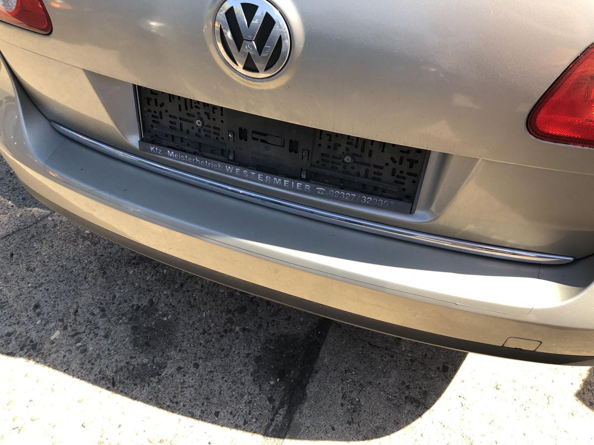 VW Passat 3C B6 Variant Stoßfänger hinten Heckschürze Kombi LD1W Wheatbeige