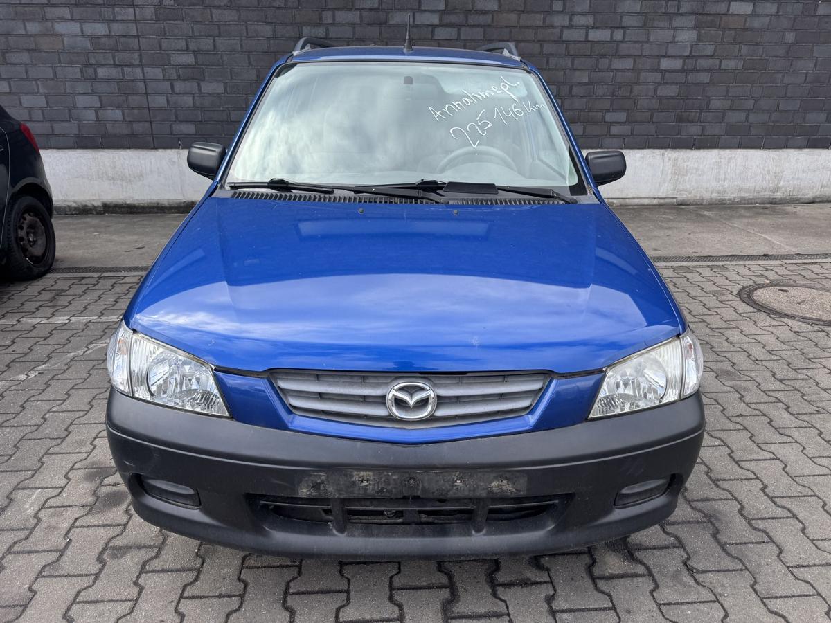 Mazda Demio original Heckklappe mit Heckscheibe 20P Innocent Blue Pearl Bj.2000