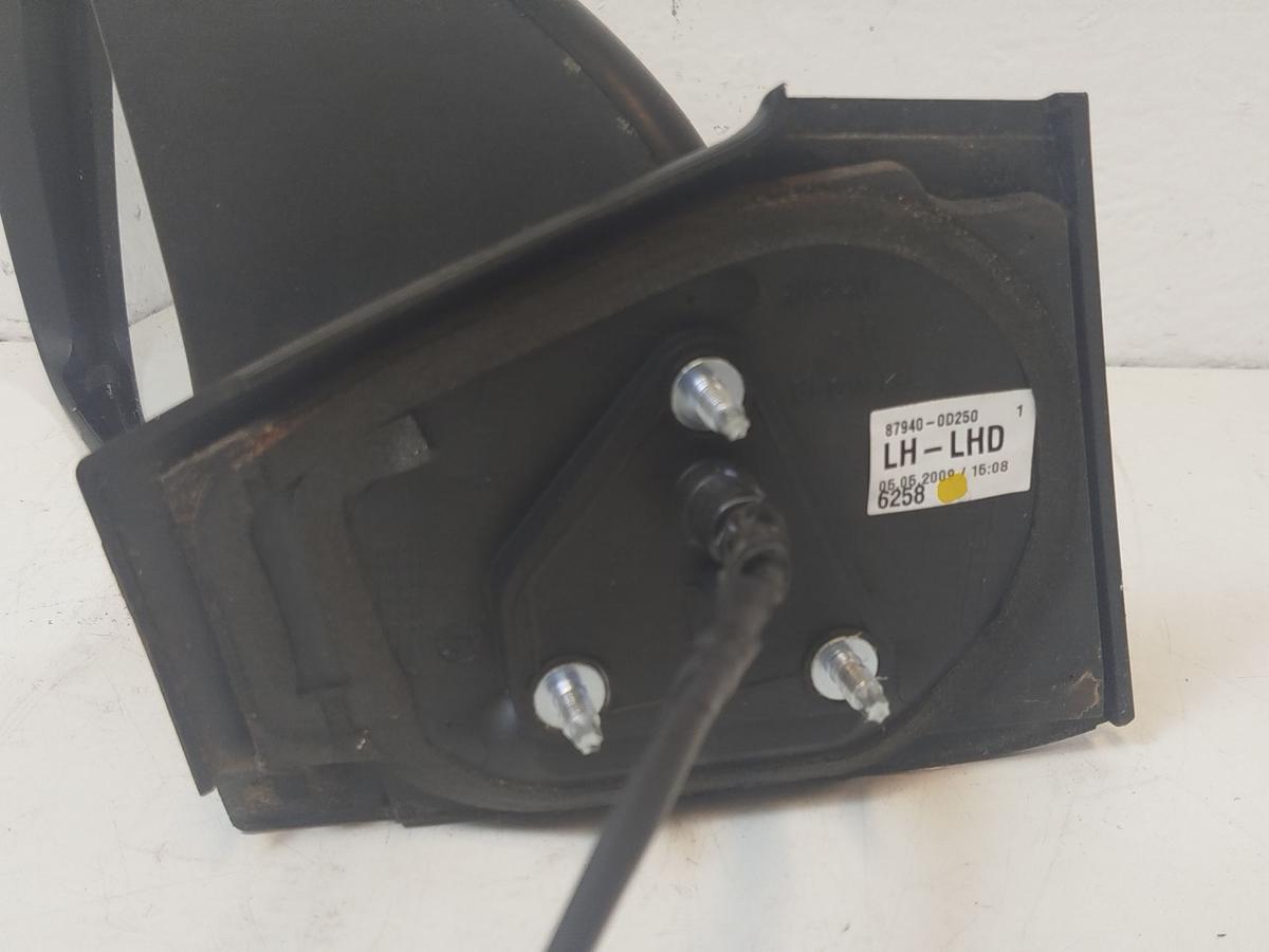 Toyota Yaris XP9 Aussenspiegel Spiegel Rückspiegel links elektr unlackiert FRA