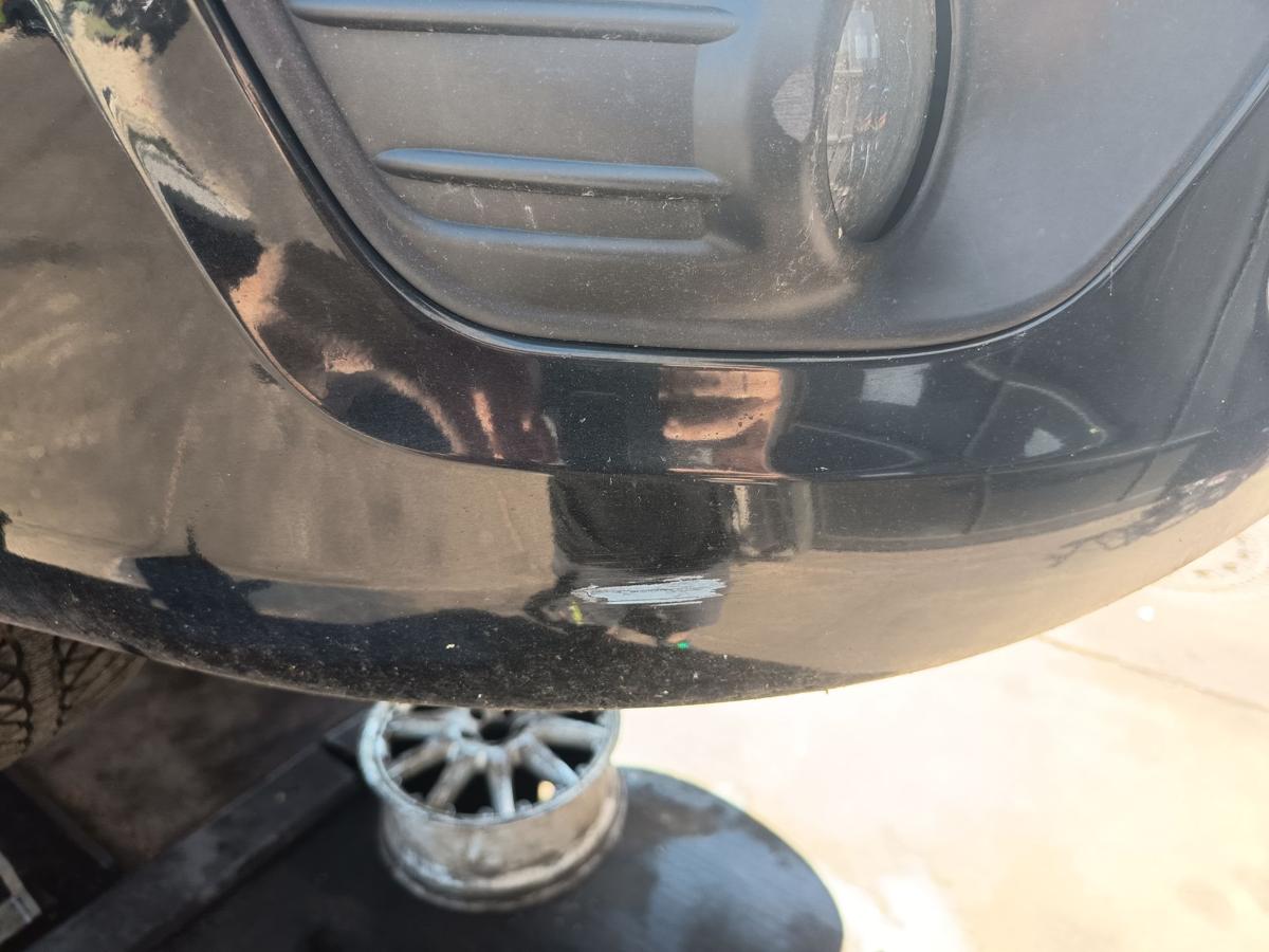Citroen C4 original Sto&szlig;stange F&auml;nger vorn Front KTV Perla Nera Bj 2008 Facelift