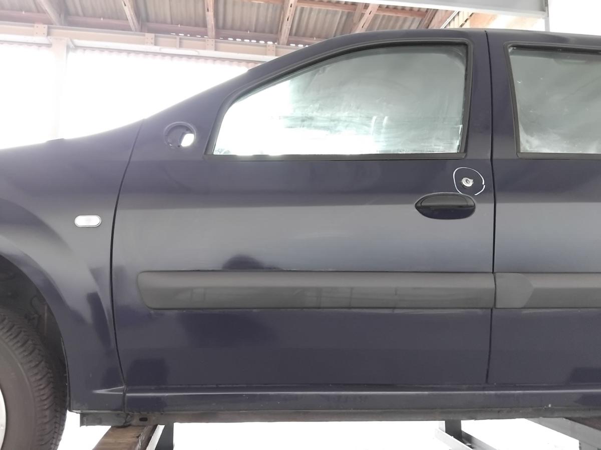 Dacia Logan Kombi MCV Tür vorn links Fahrertür OVD42 blue navy uni BJ2010 Mangel