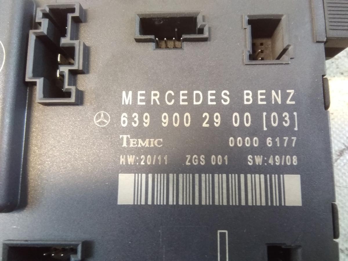 Mercedes Benz Vito W639 original Steuergerät Tür links vorn BJ2012 6399002900