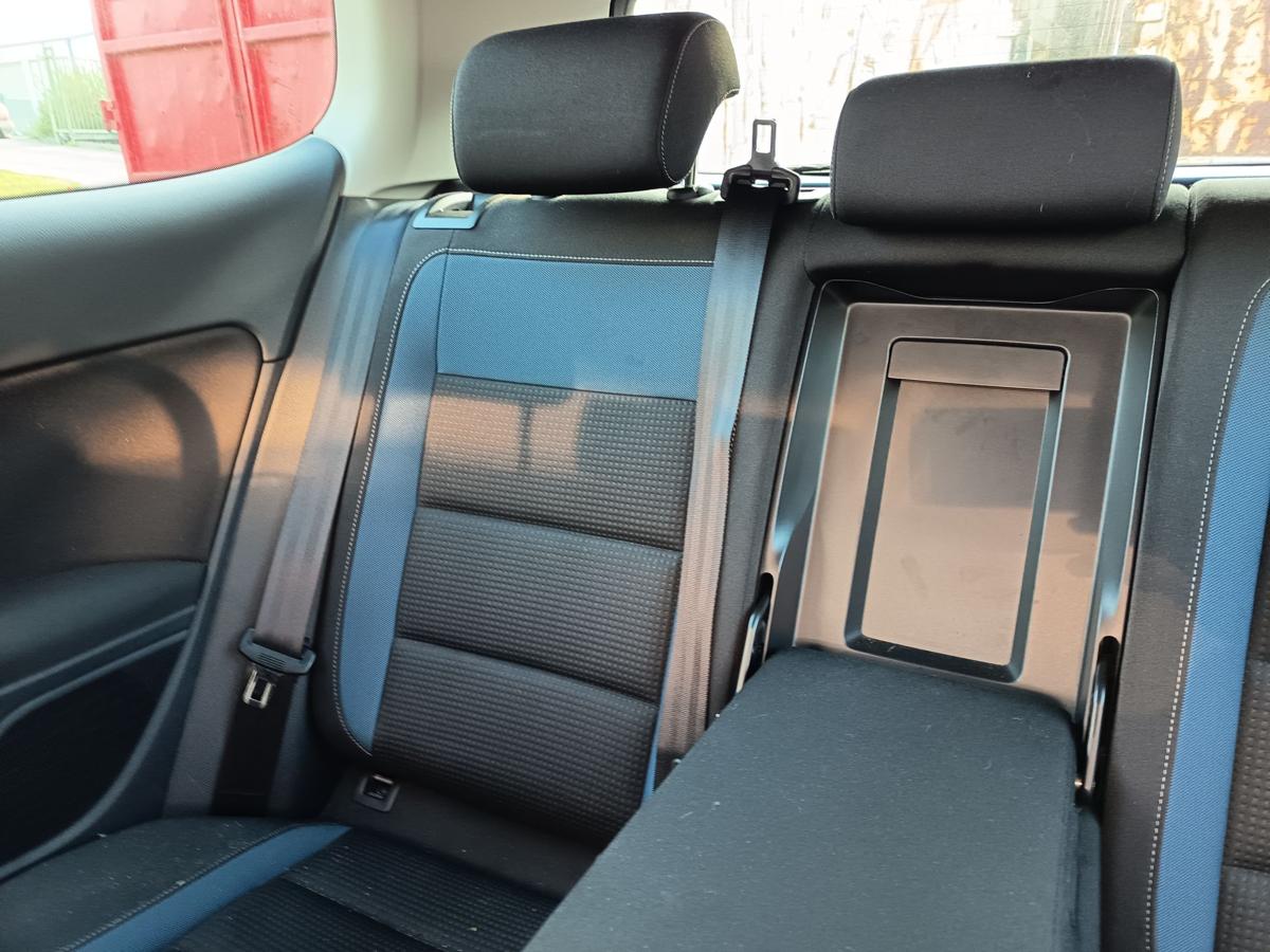 VW Golf VI 5K1 original R&uuml;cksitzbank geteilt Stoff anthrazit/artgrey Bj 2011