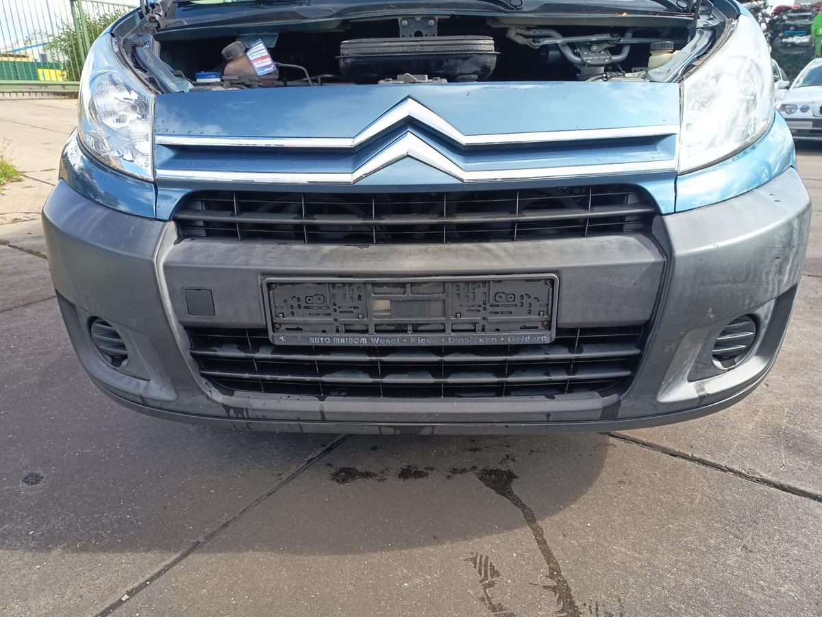 Citroen Jumpy II VF7 vor Facelift Bj 2012 orig Stoßfänger vorn KGQ - BLAU