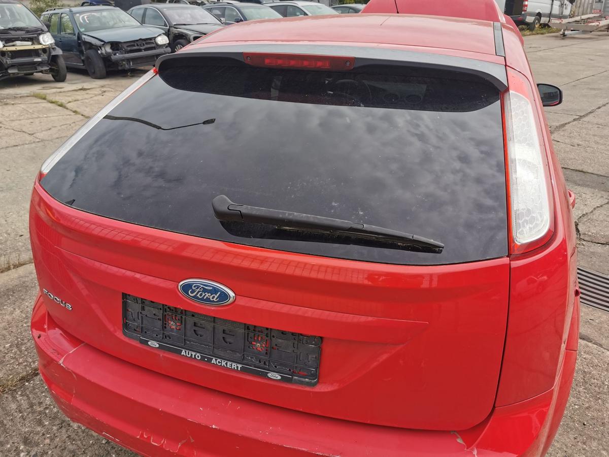 Ford Focus DA3 Heckklappe Klappe Deckel hinten mit Scheibe Colorado-Rot 07-11