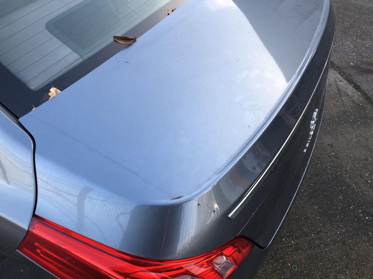 Peugeot 508 ND NE bis14 Heckklappe Kofferklappe Kofferraumdeckel Limo KTH grau