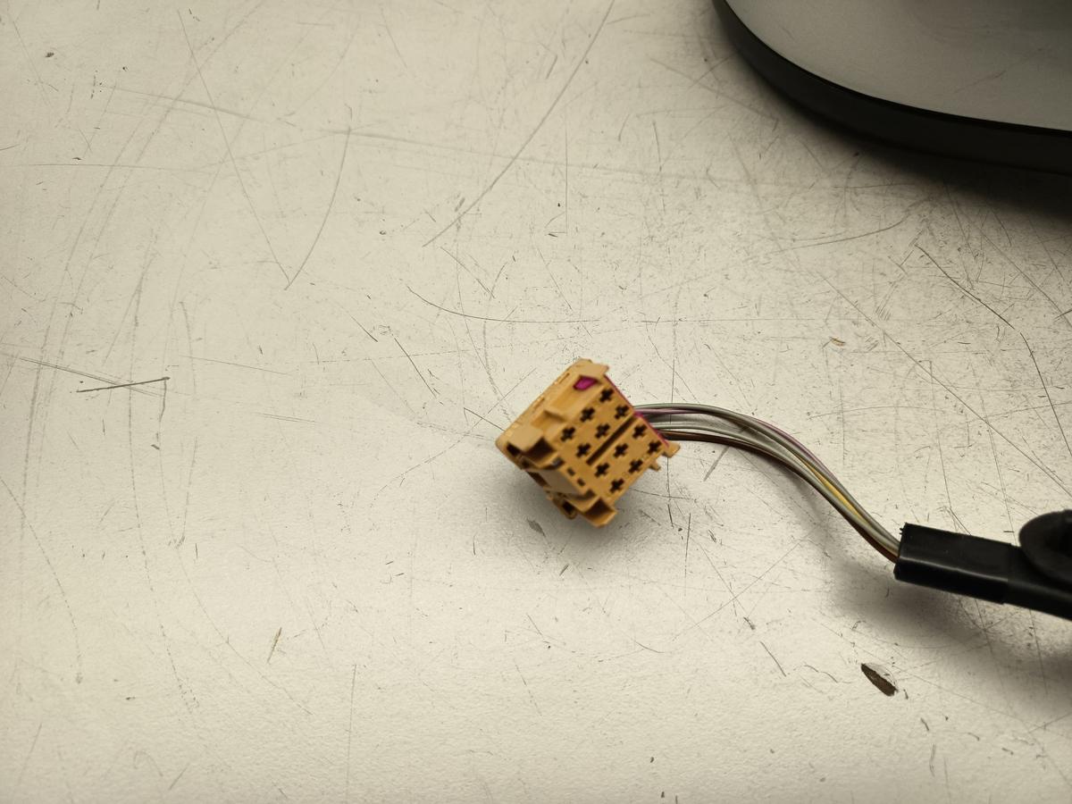 VW Polo 9N1 original Au&szlig;enspiegel rechts elektrisch LA7W Reflexsilber EZ2004