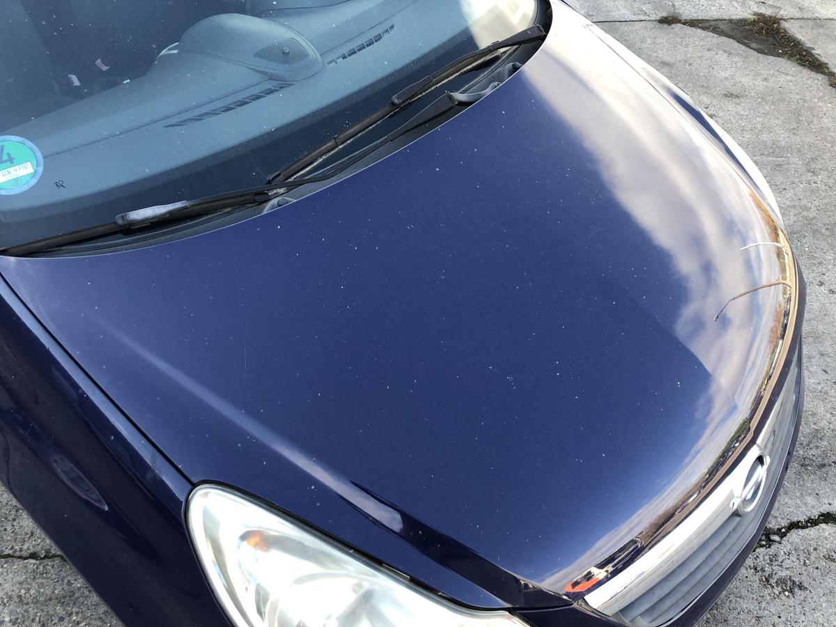 Opel Corsa D Motorhaube Haube Klappe Deckel vorn bis 2010 starker Rost Z20Z blau