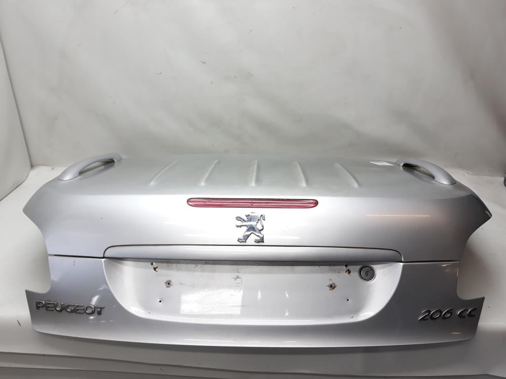 Peugeot 206 CC Cabrio Heckklappe Kofferraumdeckel BJ2004 silber