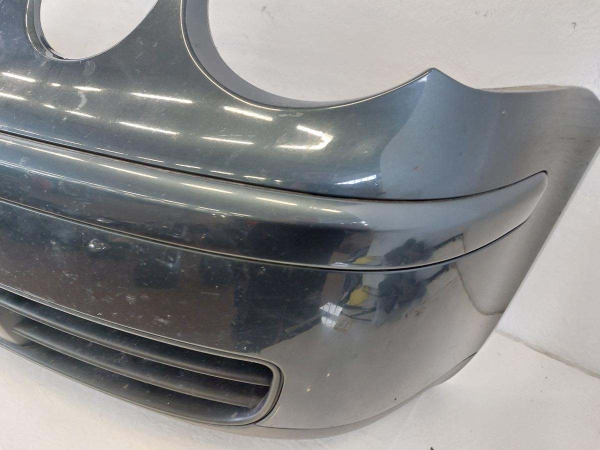 VW Polo 9N1 Stossfänger Stossstange Bumper vorn LC7V Blue Anthrazit Perl