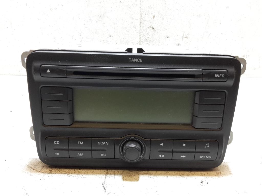 Skoda Roomster 5J BJ 2010 original Autoradio Dance 5J0035161