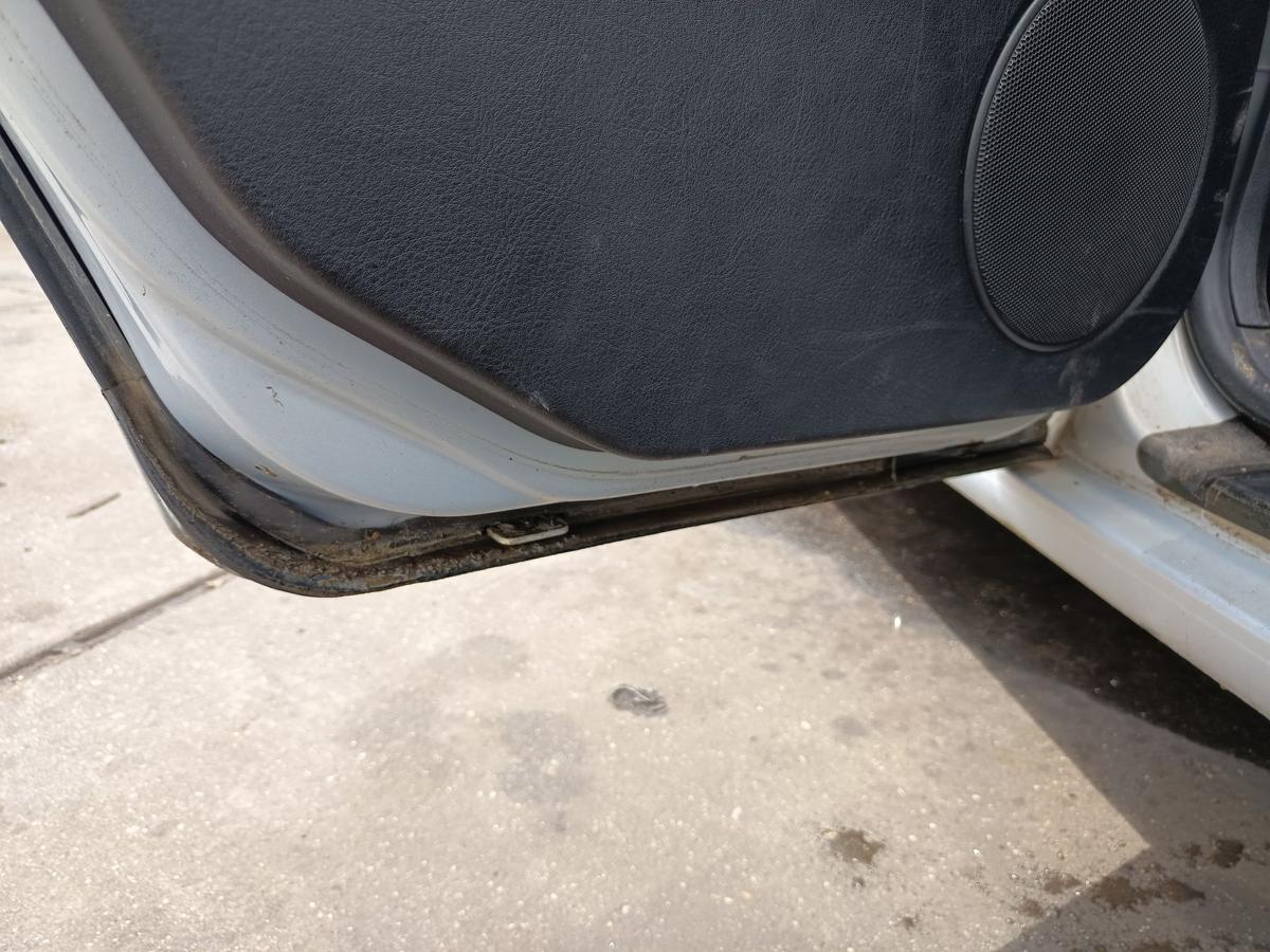 VW Golf IV original T&uuml;r hinten links LB7Z Satinsilber Baujahr 2000
