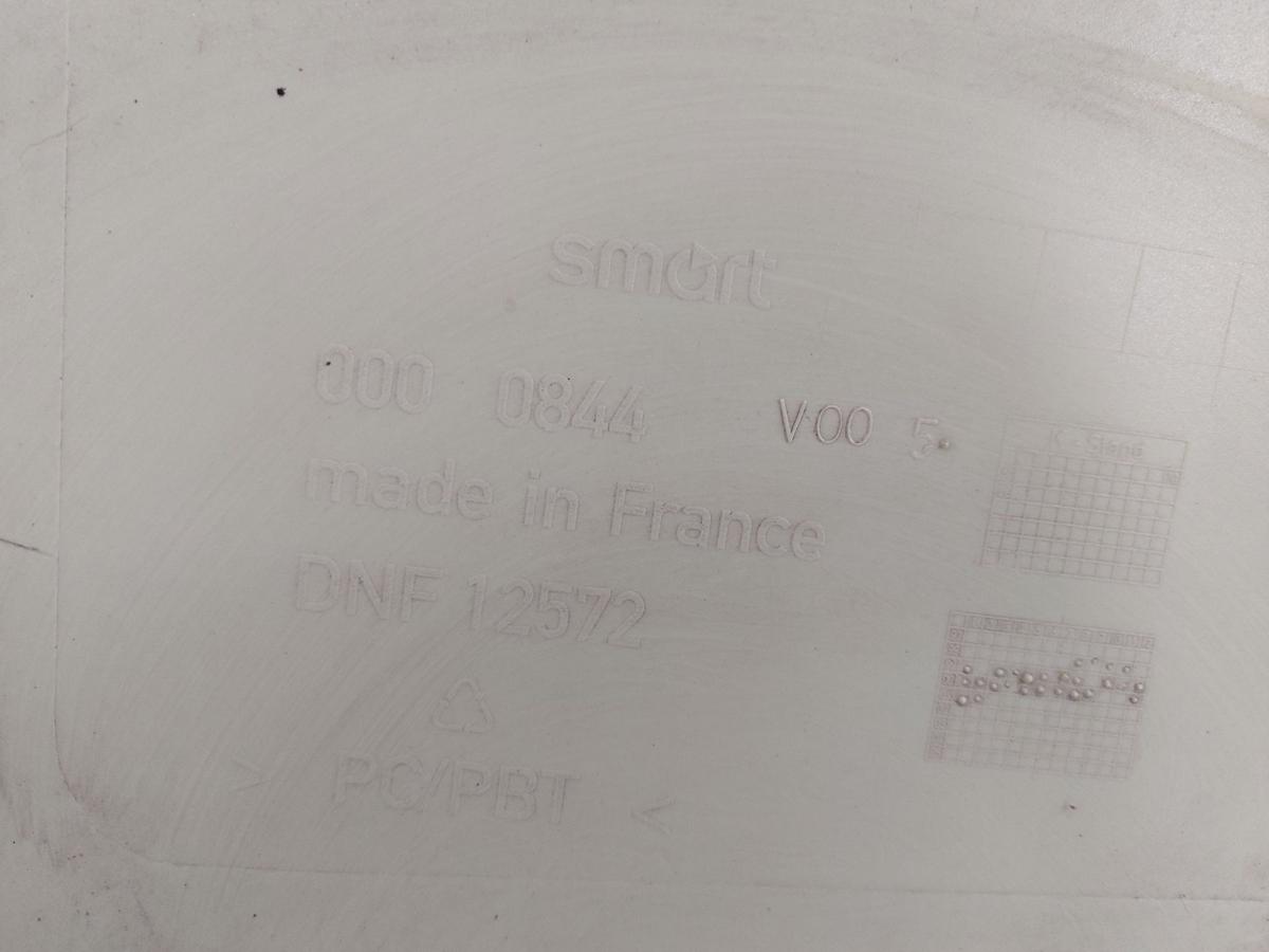 Smart 450 nur Cabrio Türpaneel rechts Beplankung Tür Beifahrer CBS Stream Green