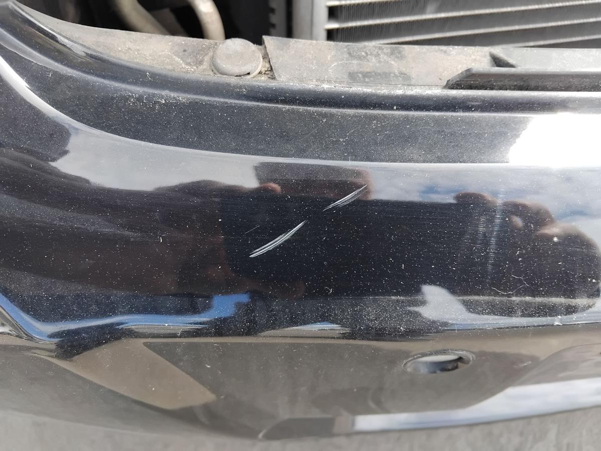 Opel Signum orig Sto&szlig;stange Stossf&auml;nger vorn mit SRA PDC BJ2005 Mangel Z20R schwarz