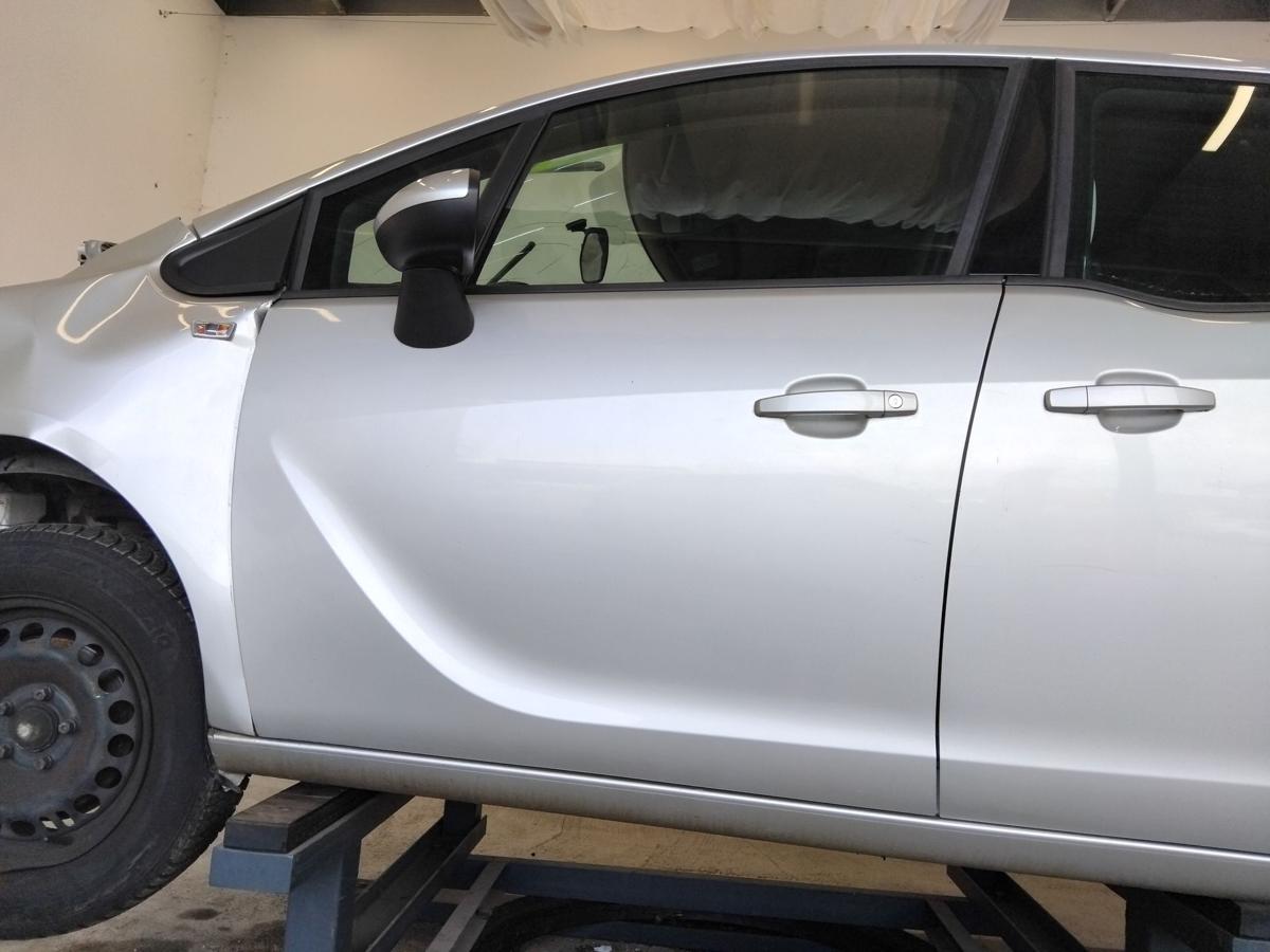 Opel Meriva B Tür vorn links Fahrertür GAN argonsilbermetallic Z176 BJ2013