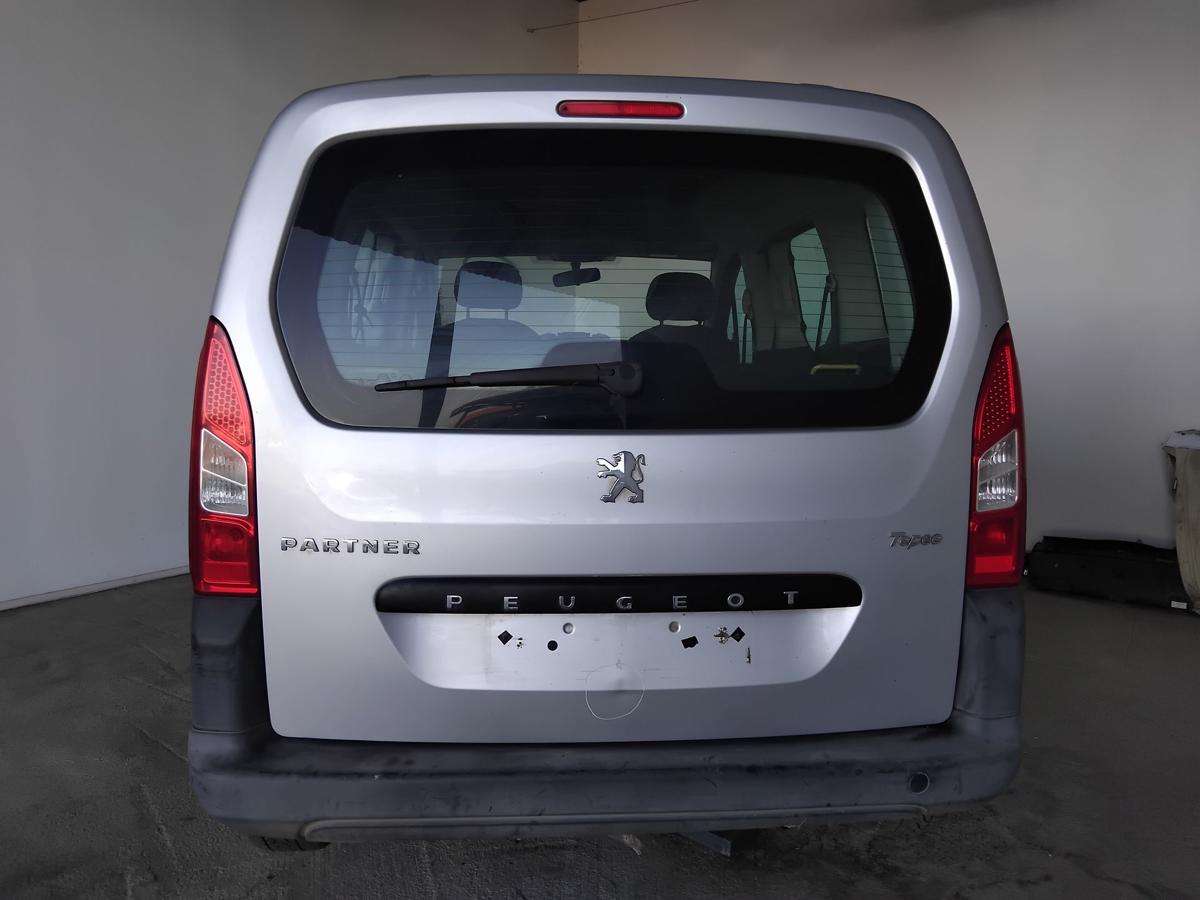 Peugeot Partner Tepee 2 BJ2009 Heckklappe mit Heckscheibe EZR aluminiumgraumet.