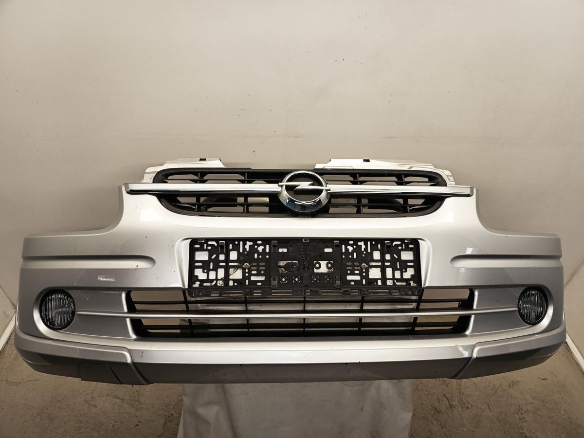 Opel Agila A ab 2003 original Stoßfänger vorn mit NSW Z157 Starsilber