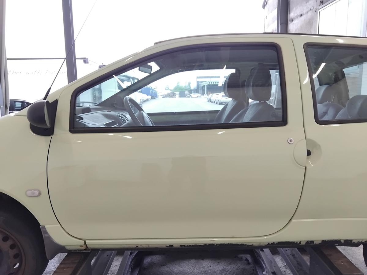 Renault Twingo 1 T&uuml;r links Fahrert&uuml;r F97 Pastellgelb BJ2005 2.Facelift ab 9/00