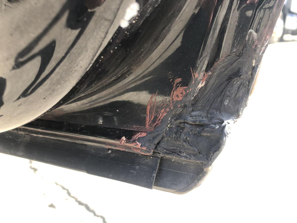 Audi A3 8P bis 2005 T&uuml;r vorn rechts Beifahrert&uuml;r nur 3 t&uuml;rer LZ9W Ebonyschwarz