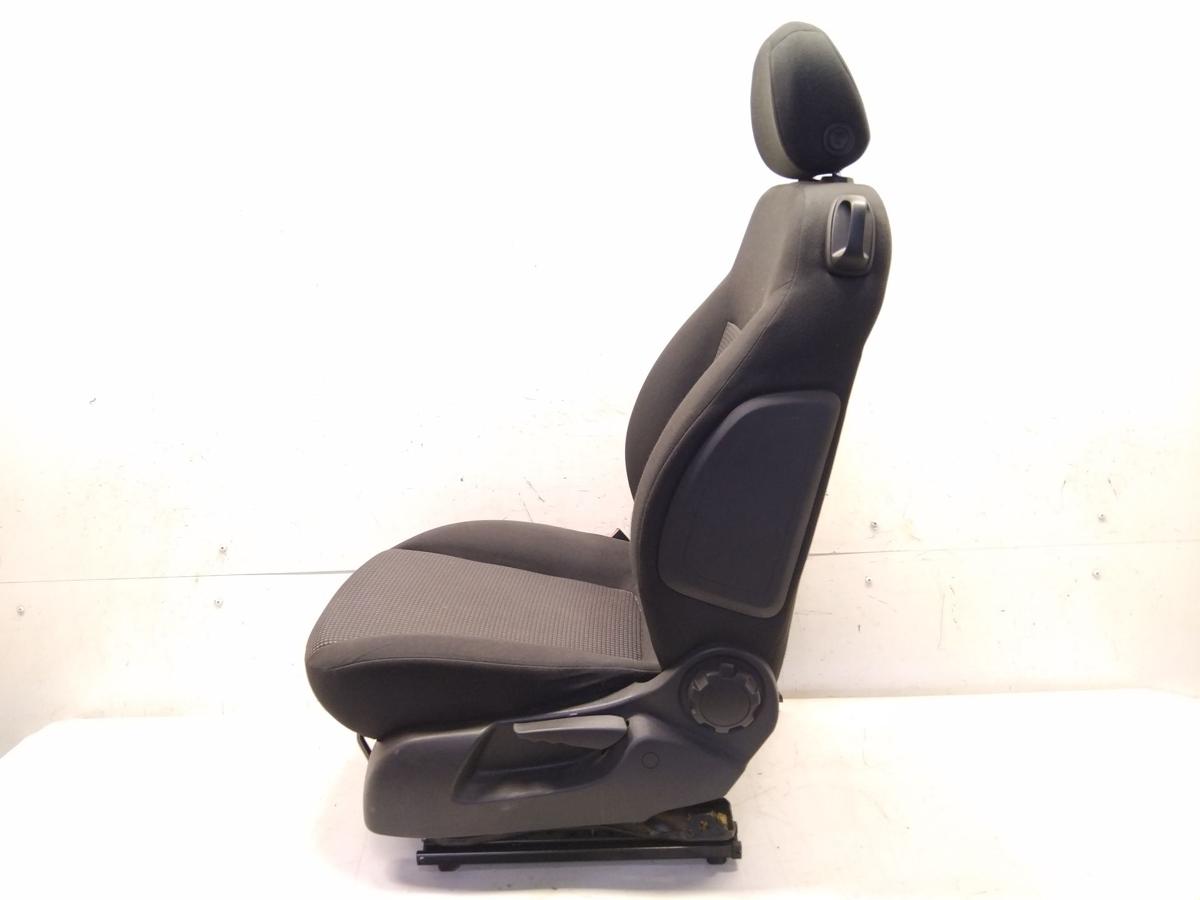 Opel Corsa D original Sitz vorn links Fahrersitz 3-T&uuml;rer Stoff dunkelgrau Bj2009