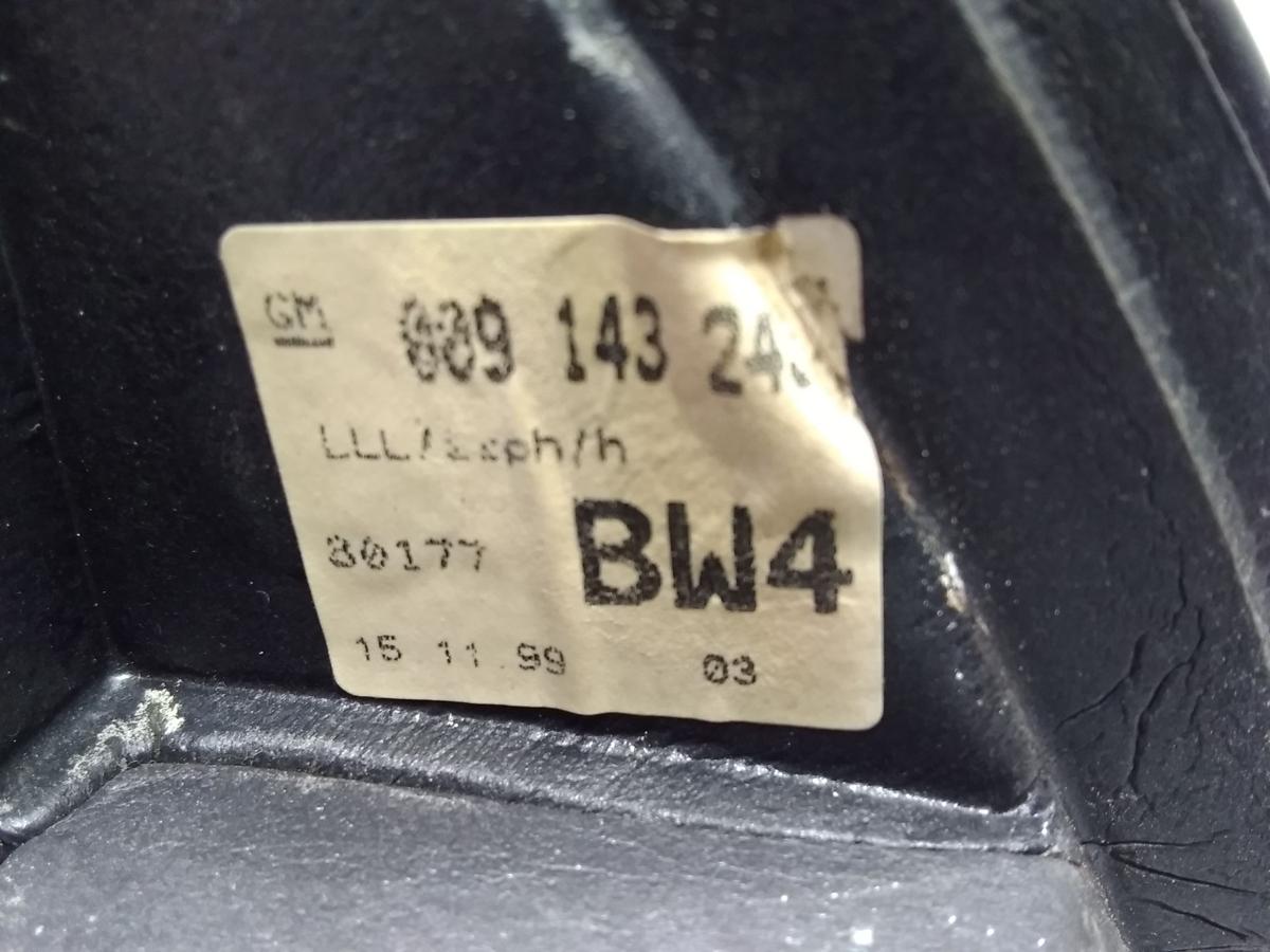 Opel Omega B Facelift orig Au&szlig;enspiegel links elektrisch&beheizt BJ1999 Z147 Starsilber II