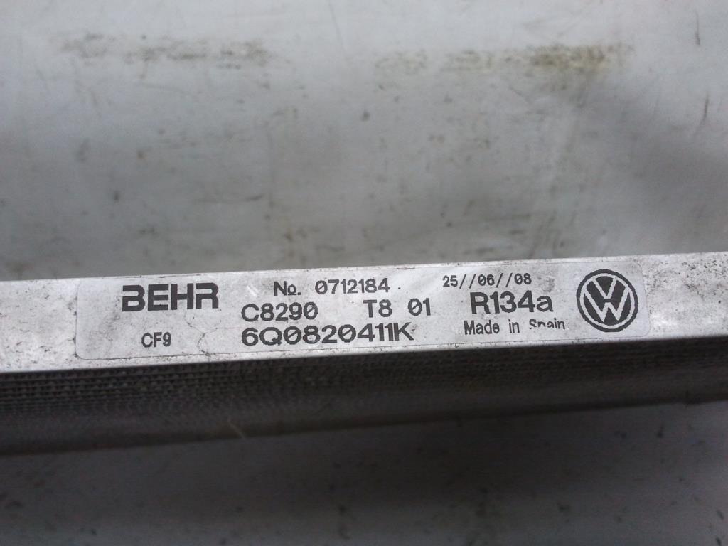 VW Polo 9N Klimakondensator 6Q0820411K BEHR 1.4 55kw BBY BJ2002