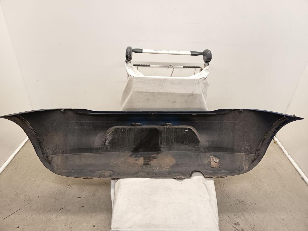 VW Fox original Stoßfänger Stoßstange hinten LL5M Indienblau Bj 2005