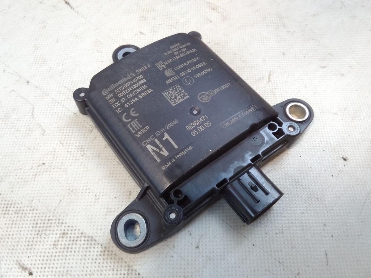 Mitsubishi Eclipse Cross original Steuerger&auml;t Toter Winkel rechts hinten Facelift 8638A471 A2C7607440700 031401606068