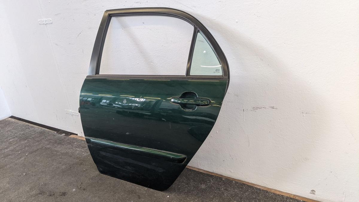 Toyota Corolla E12 Tür hinten links Limo 6R4 Dark Green Hintertür