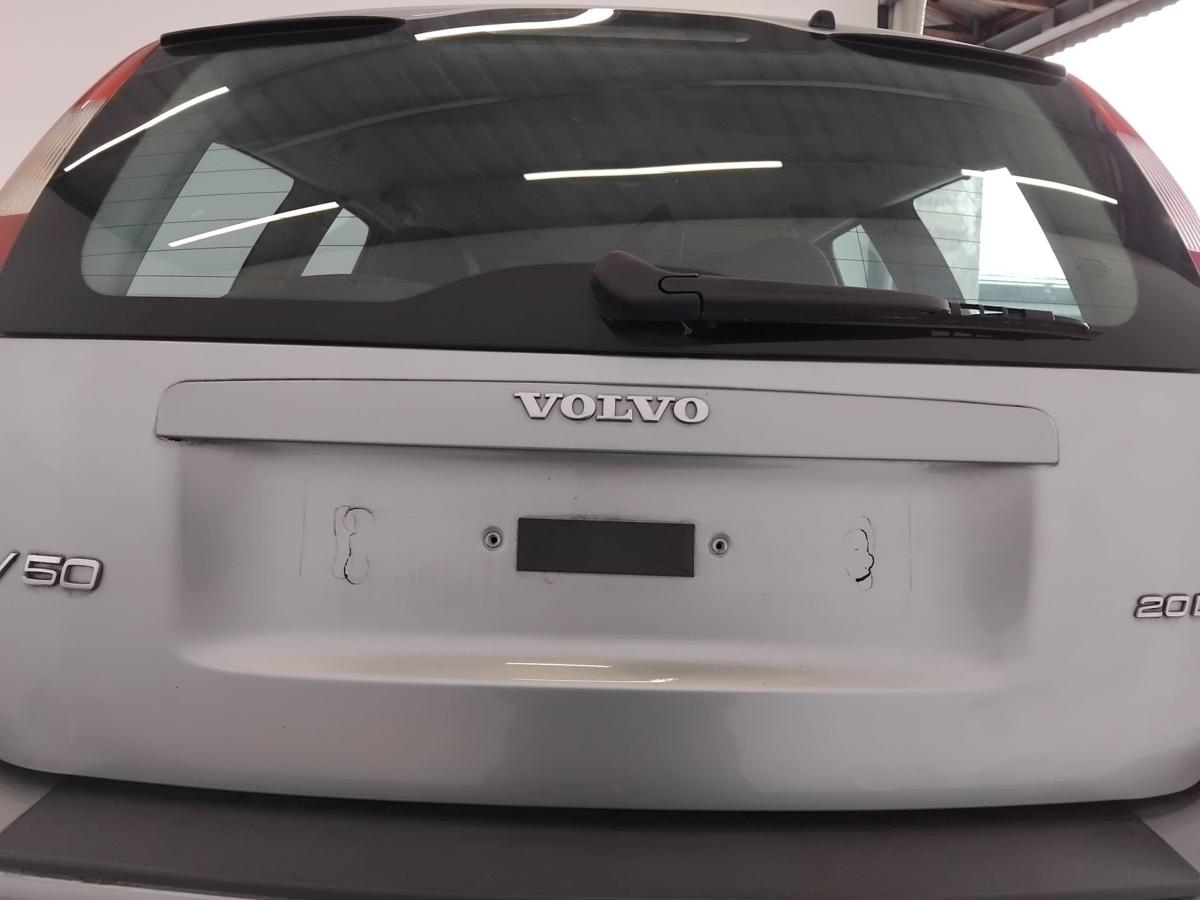 Volvo V50 II Kombi Heckklappe 477 Electric Silber mit Heckscheibe BJ2007