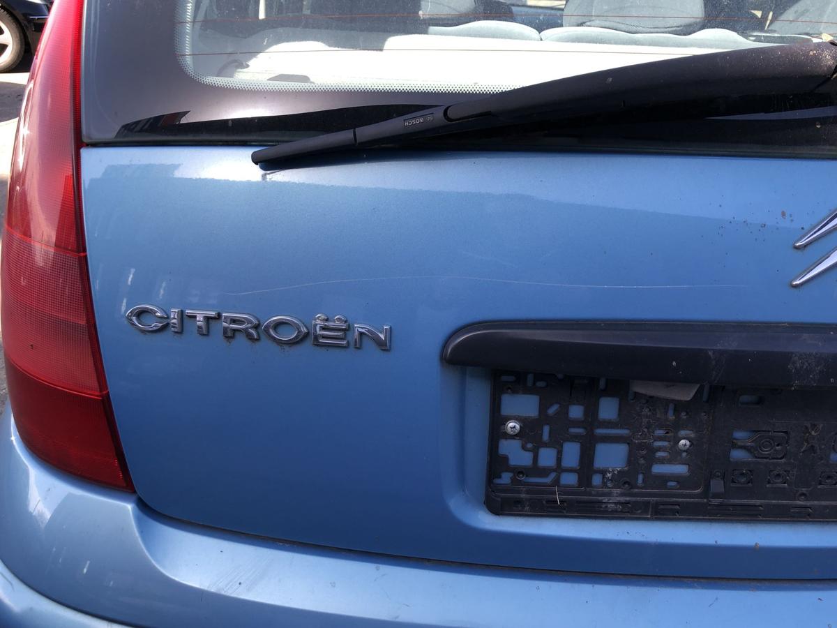 Citroen C3 Typ F Heckklappe mit Heckscheibe Kofferklappe Heckdeckel KMY Blau Met