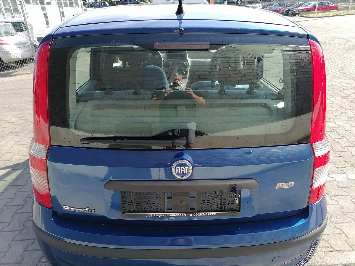 Fiat Panda Heckklappe Kofferraumklappe Hecktür Blau-Metallic BJ2006